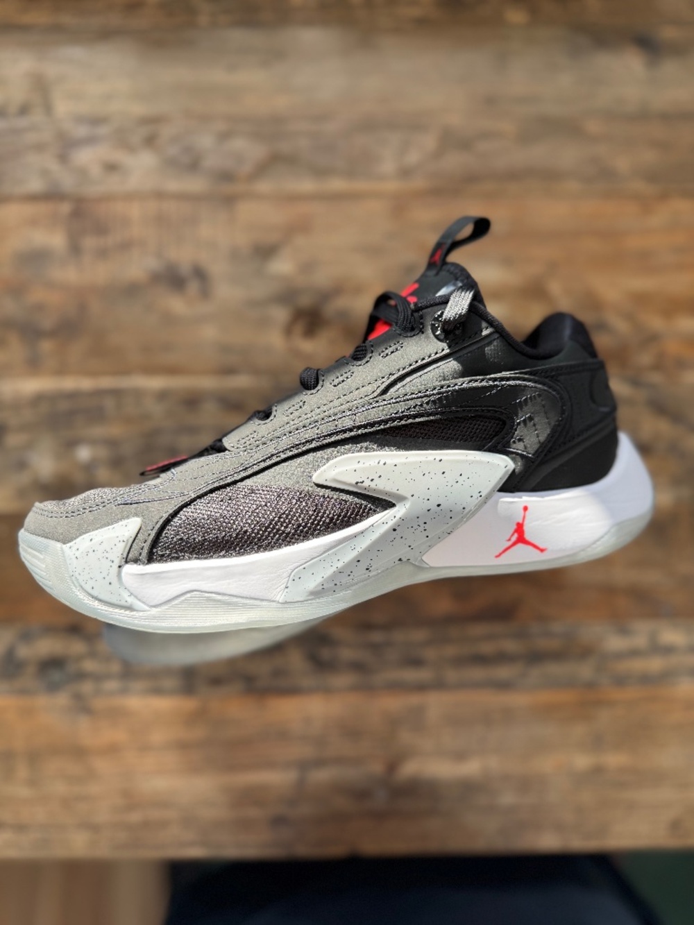 Jordan Luka 2 GS "Black Cement" Youth Size 6 Basketball Shoes